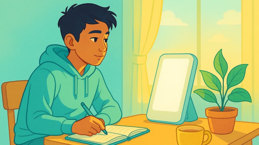 Person journaling to transform envy and jealousy into personal growth opportunities.