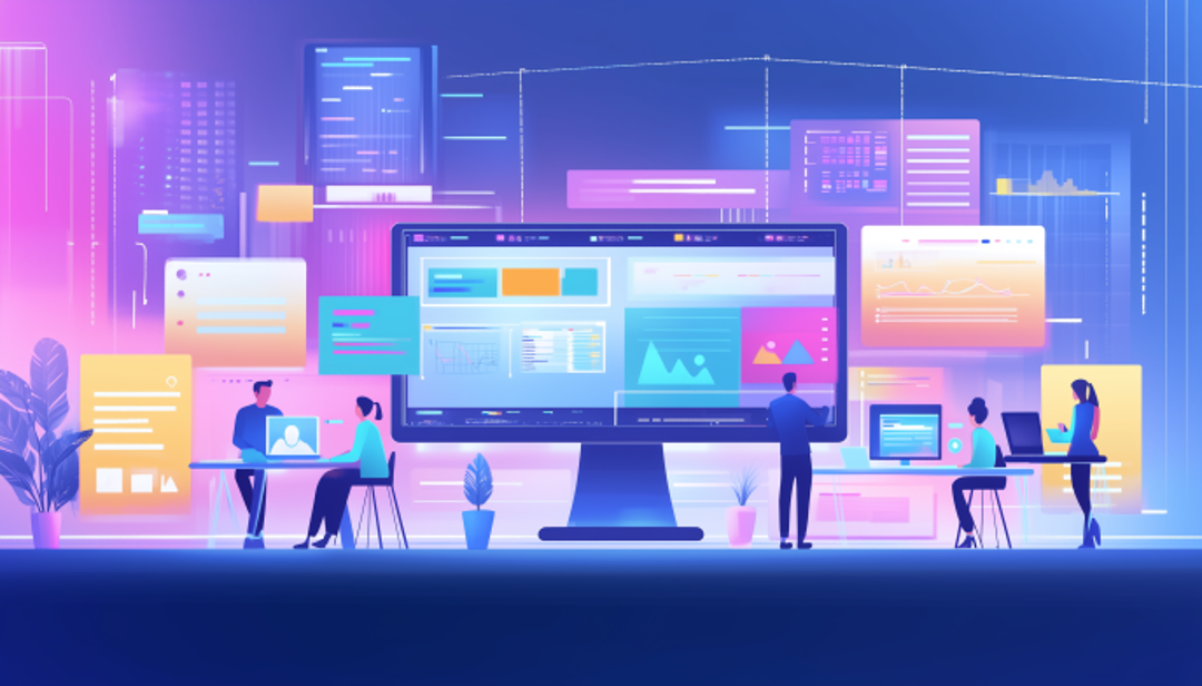 Team using collaborative intelligence tools and digital platforms for successful collaboration.