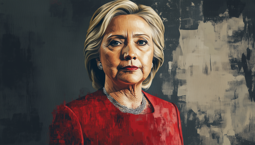 Hillary Clinton portrait showing ESTJ famous person with strong leadership and decisive personality traits.