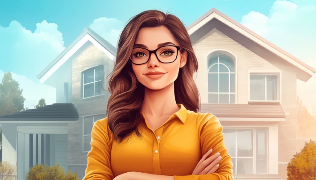 Real estate agent representing ideal ESTP career in property sales.