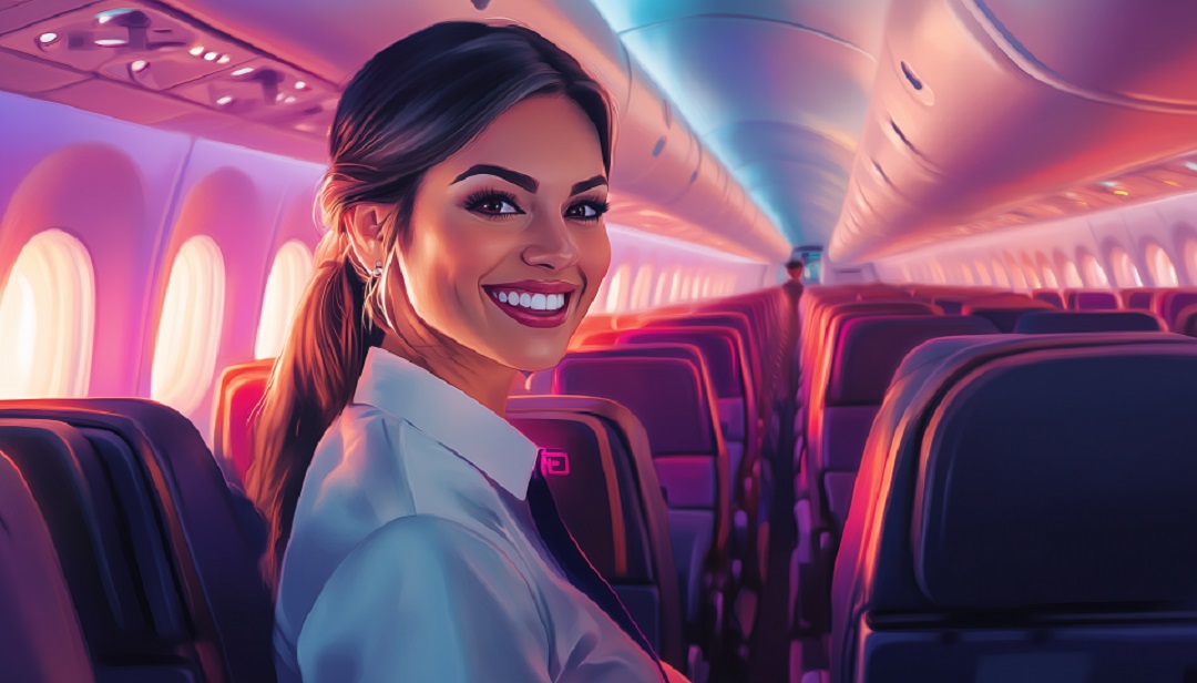 ISFP-A career as flight attendant providing customer service on airplane.