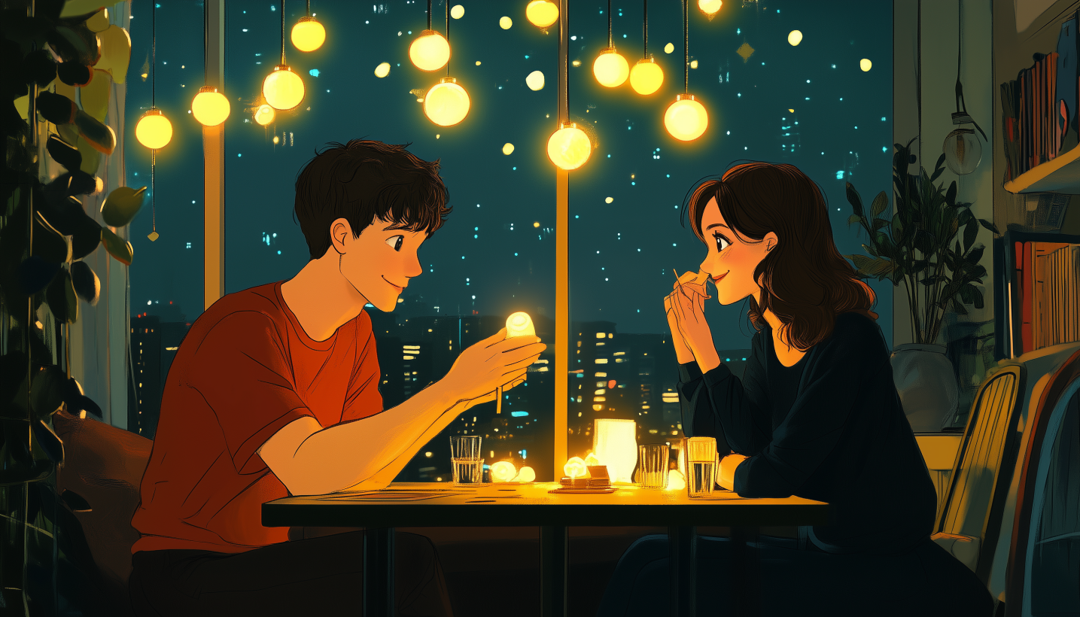 Couple on intimate date showing what ISTPs seek in compatible relationships and romantic partners.