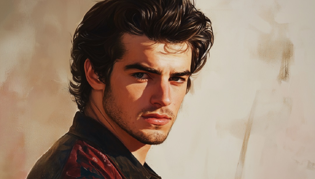 Andrew Garfield artistic portrait showing INFP famous people and emotionally rich performances.