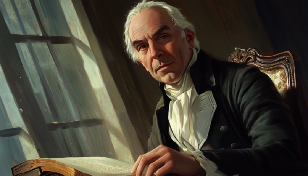 Adam Smith historical portrait depicting INTP famous people in economics and philosophy.