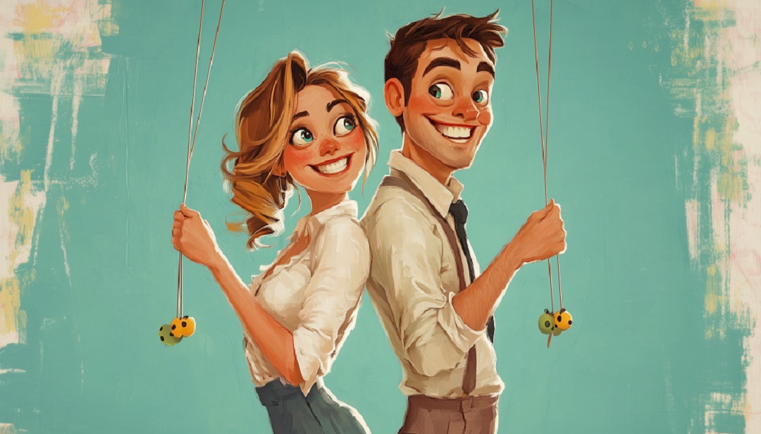 ISTP-A vs ISTP-T personality variants illustrated with two individuals showing contrasting confidence levels.