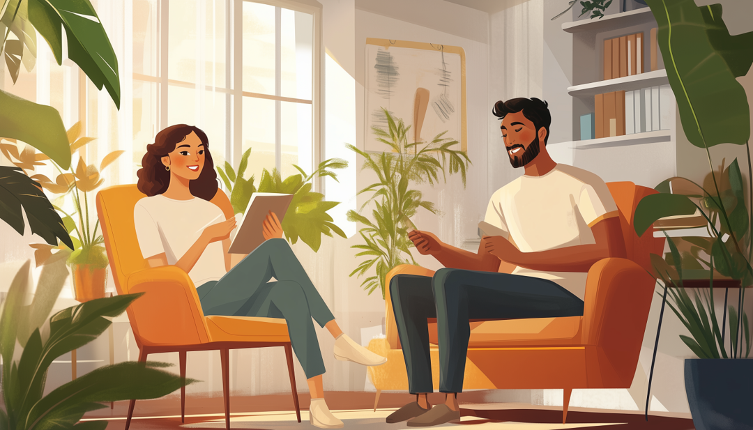 Couple balancing energies while being more masculine in a relationship.