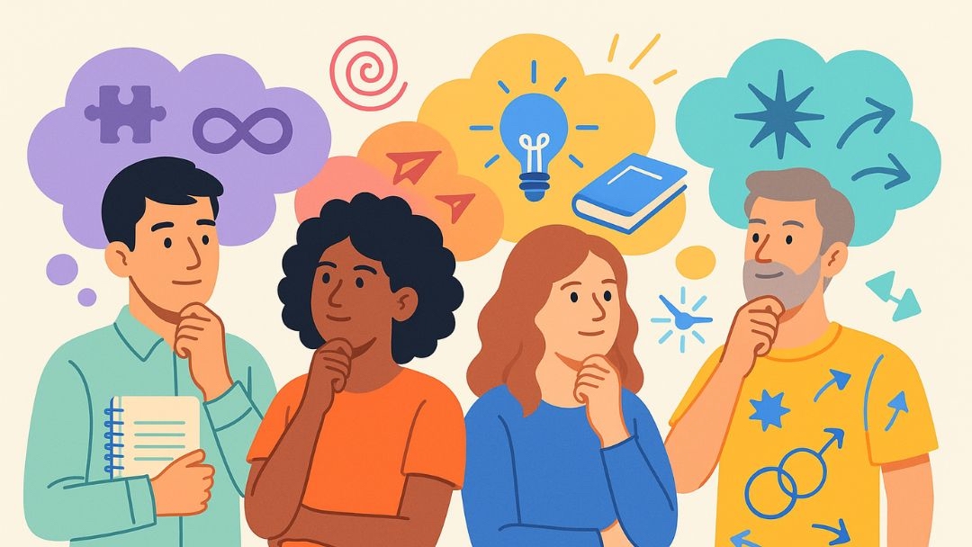 Abstract thinking styles across different personality types and cognitive approaches.