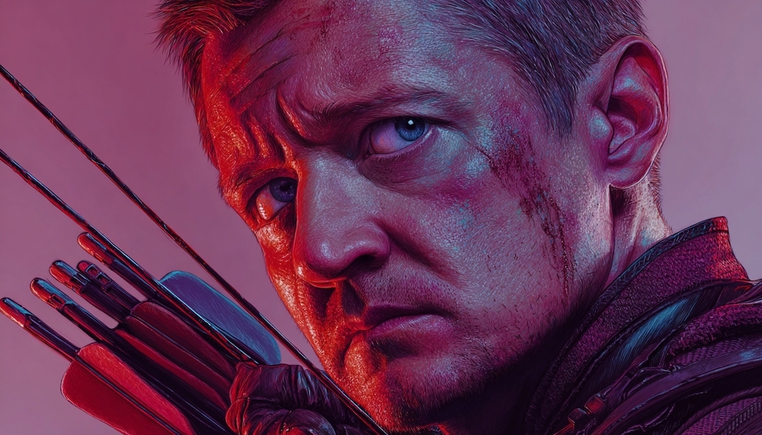 Hawkeye with arrows showing grounded archer personality in Avengers character types.