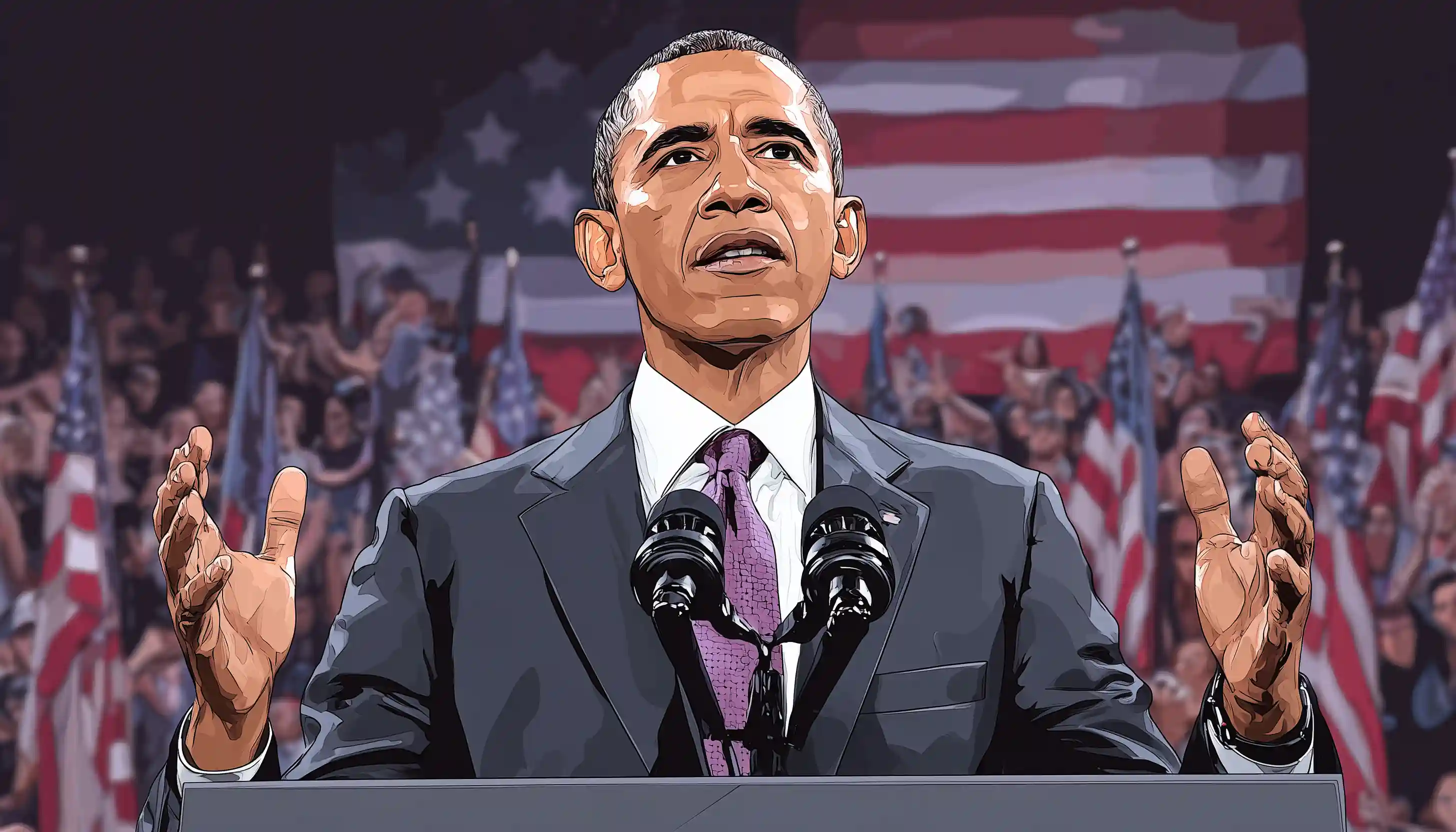 Barack Obama Is Having A Speech