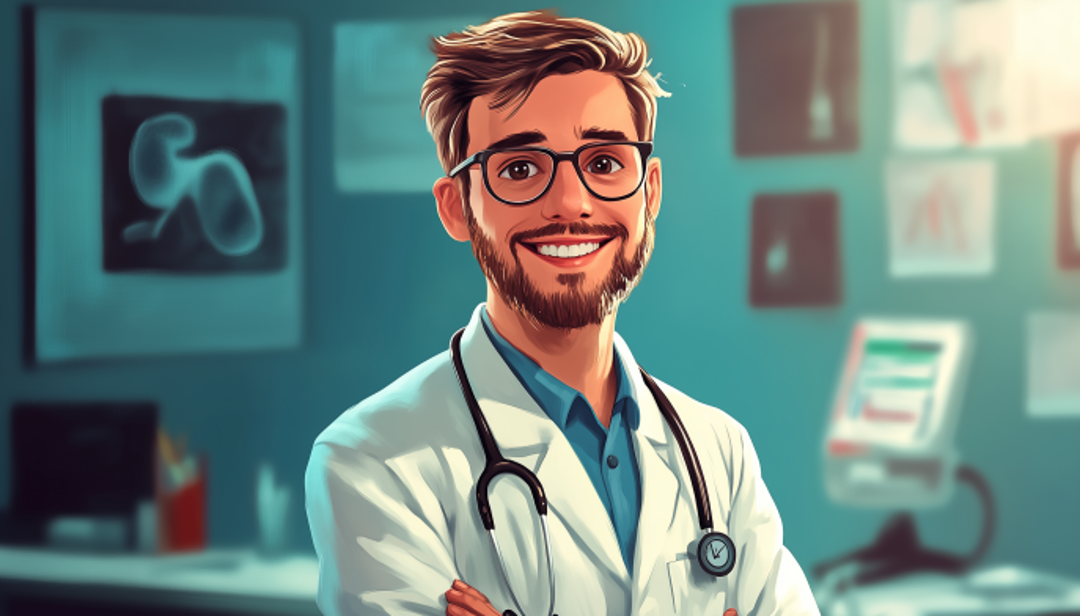 Medical professional in healthcare setting representing winning career path among best careers for ENTJs.