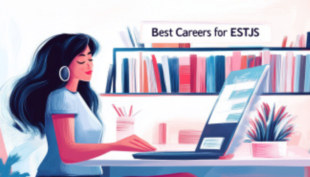 ESTJ personality researching top career options for fulfillment.