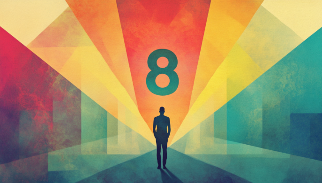 Professional facing career path choices for Enneagram Type 8 personality.