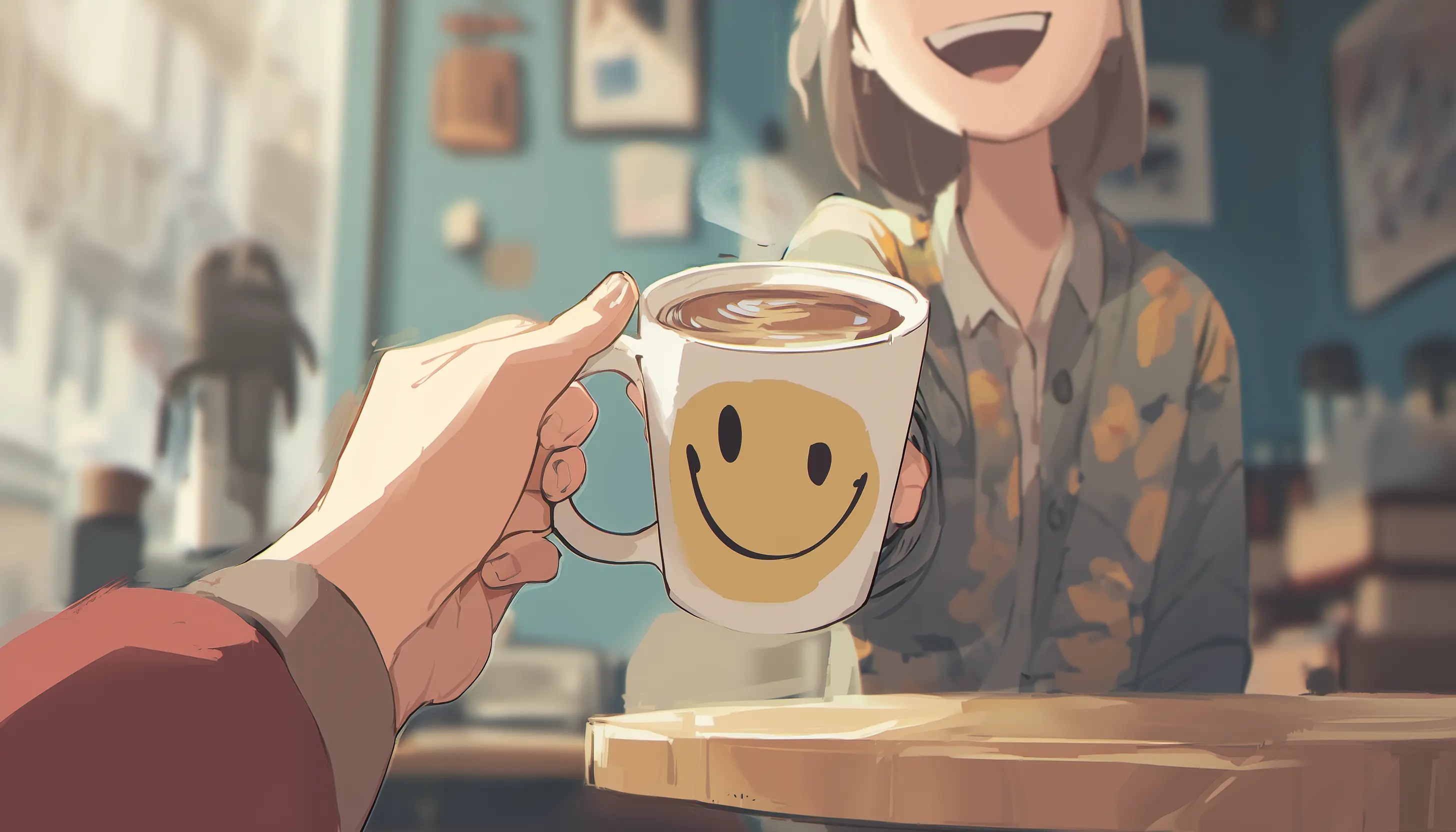 Buying Someone A Coffee As An Act Of Kindness