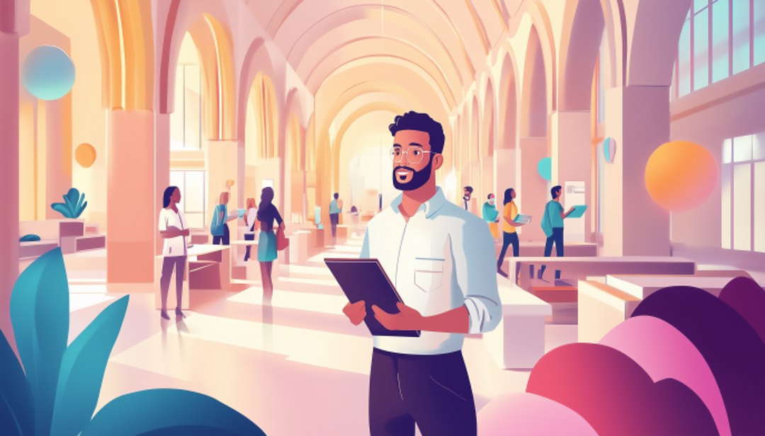 Professional in leadership environment illustrating ENTJ-A careers path selection and commander personality.