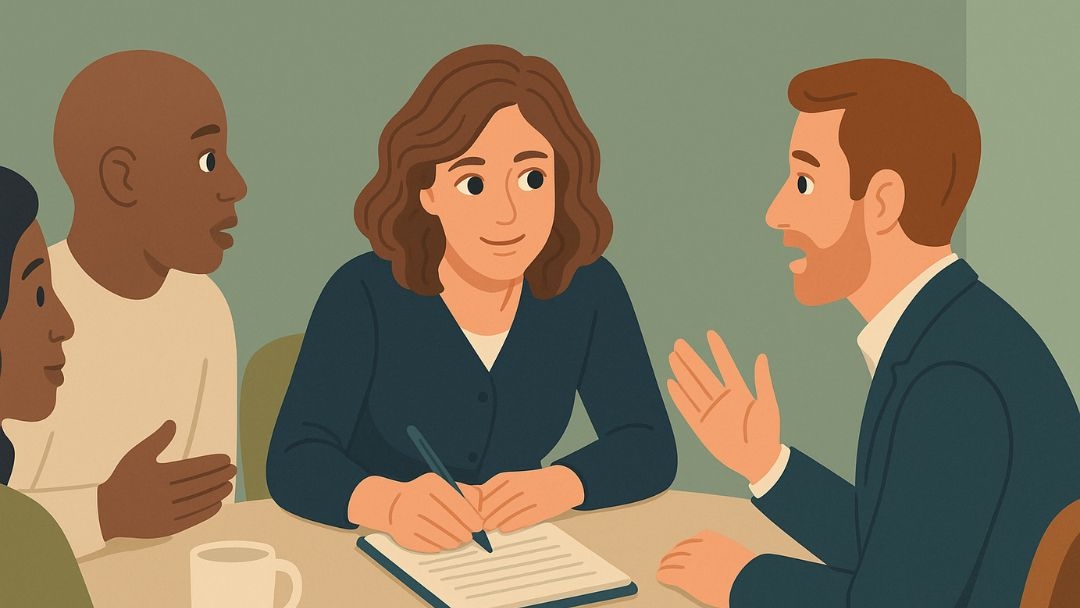 Low extraversion entrepreneurship success through focused small group meetings and deep listening.