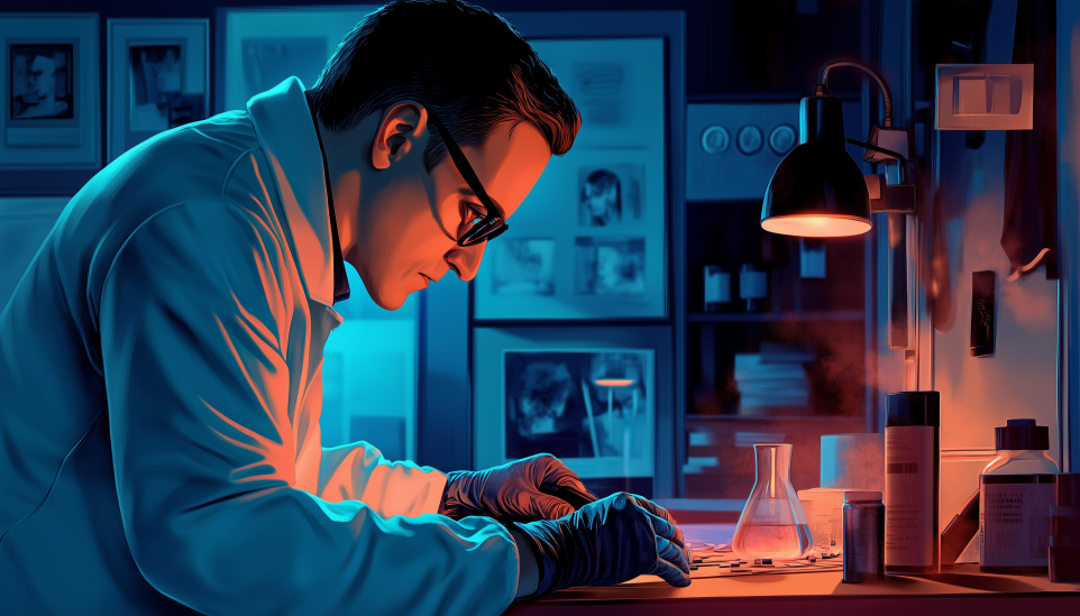 Healthcare professional in laboratory representing ESFJ-A career opportunities.