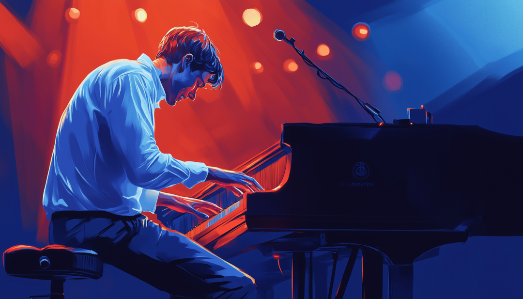 Musician performing on stage, ideal ESFP-T career for creative personalities.