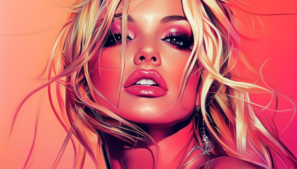 Britney Spears famous ISFP pop icon with free-spirited artistic expression.