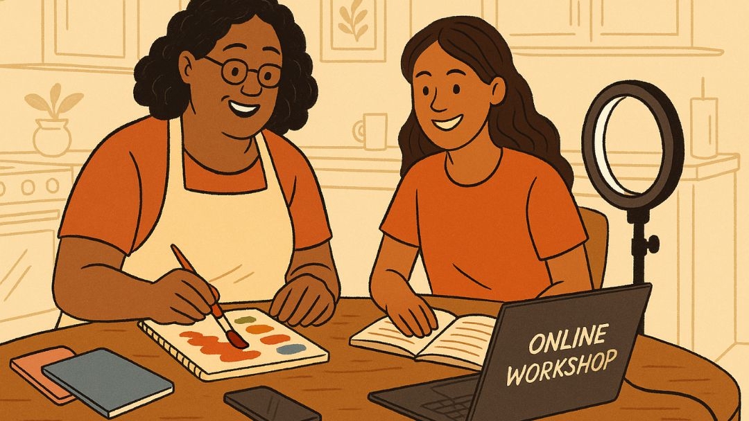 Women exploring new career purpose and growth in middle adulthood.