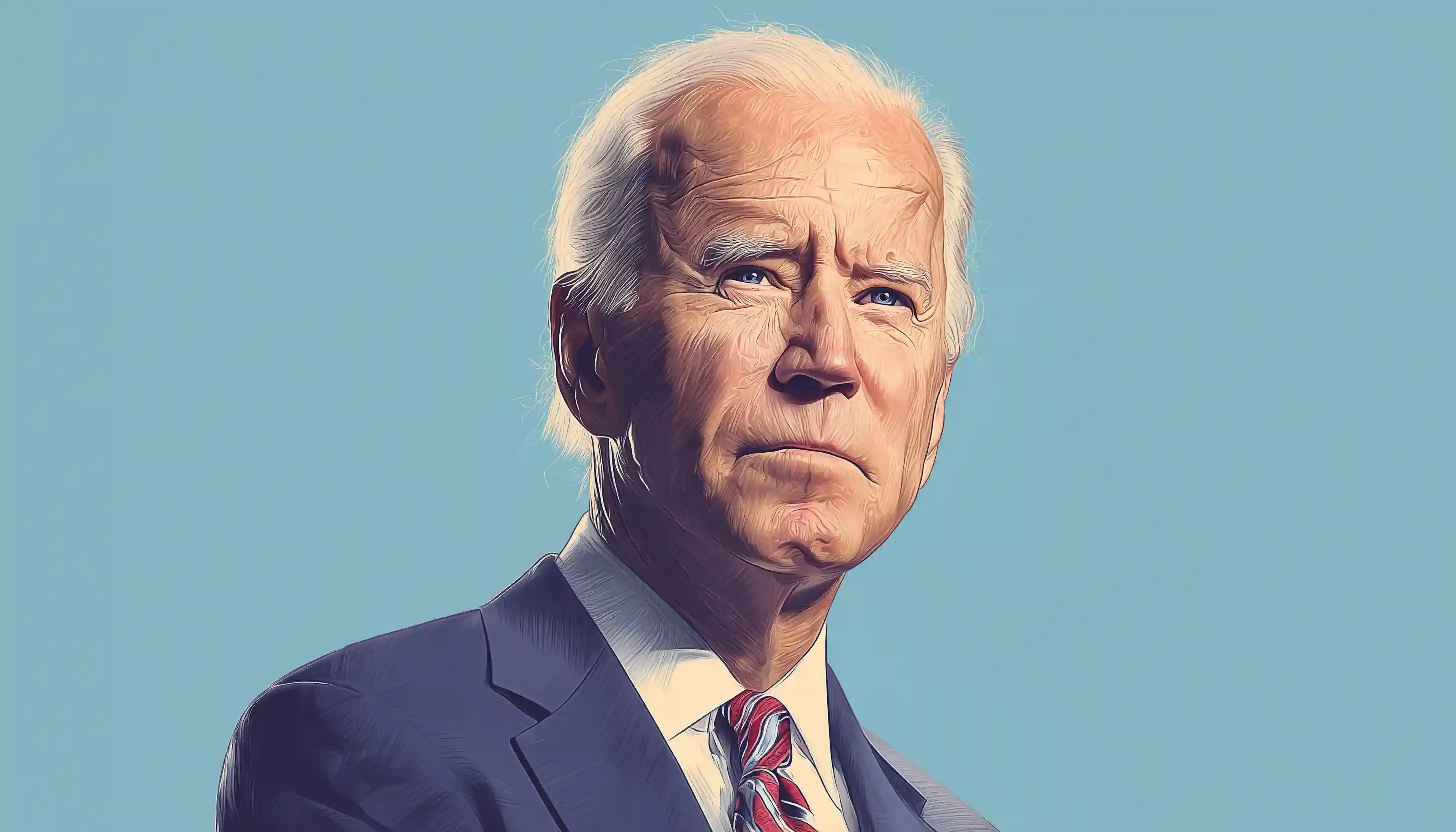 Joe Biden illustration portrait