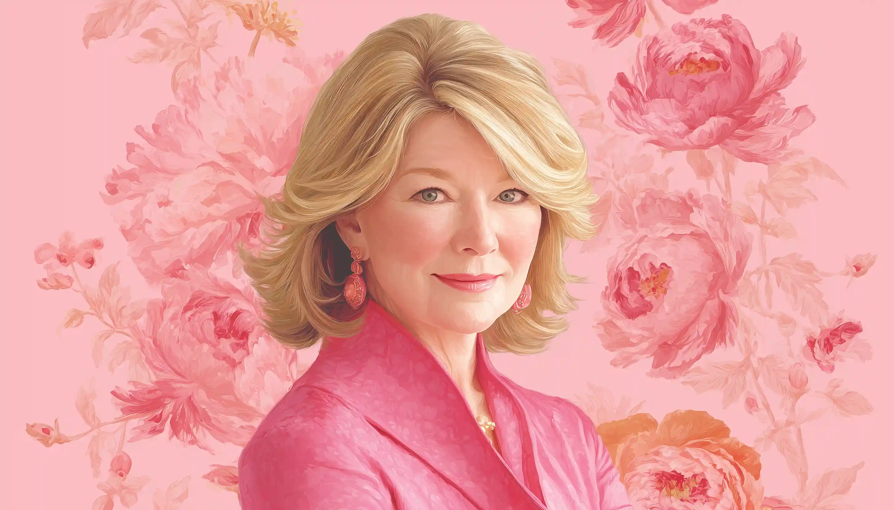 Martha Stewart portrait exemplifying famous Enneagram 1 entrepreneur with perfectionist standards and attention to detail.