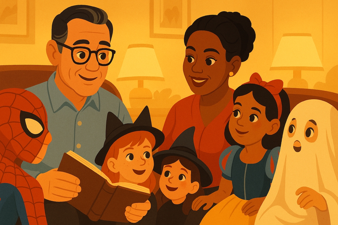 ISFJ Gentle Protector MBTI Halloween costume ideas featuring family-friendly characters including superhero, witch, ghost, and cat costumes.