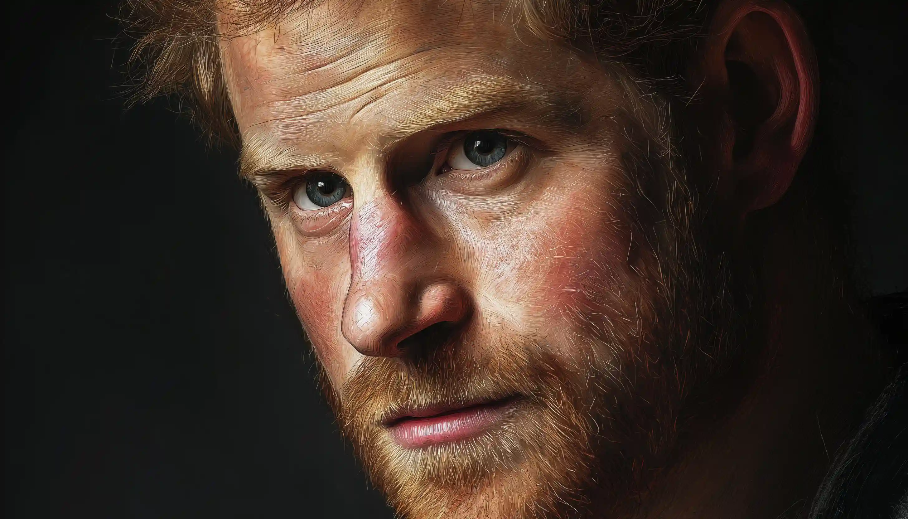 Prince Harry portrait illustration