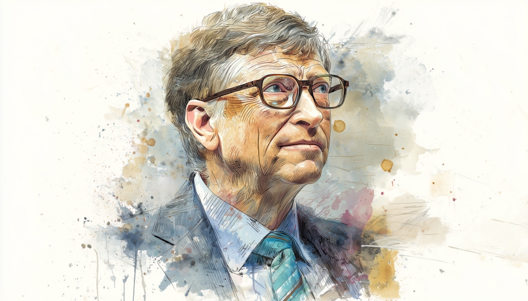 Bill Gates, Microsoft co-founder with estimated IQ 160, among world's smartest people.