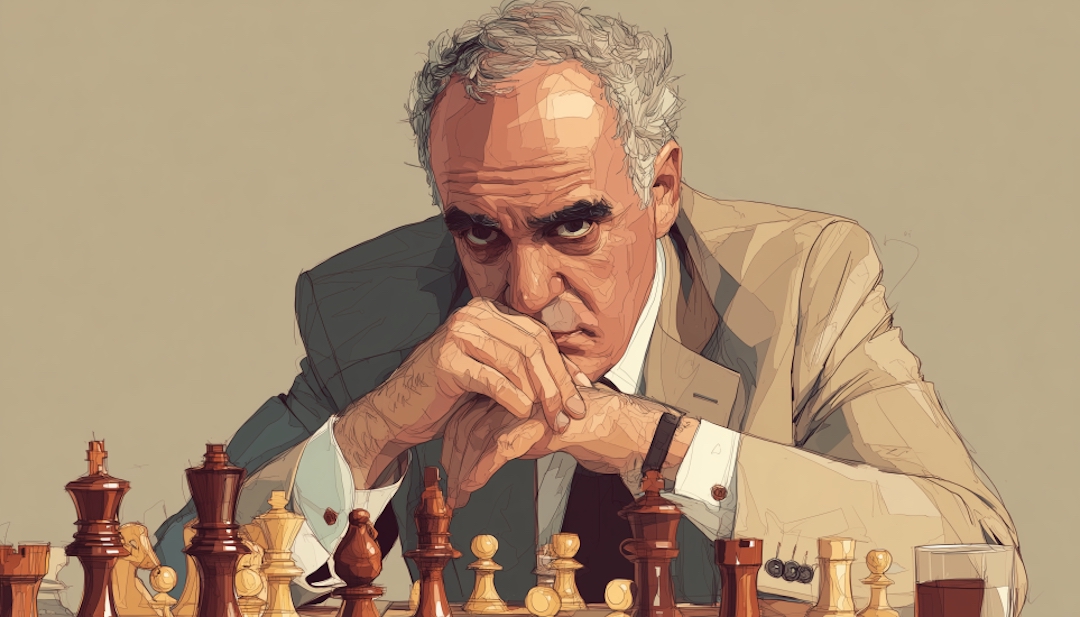 Garry Kasparov, Russian chess grandmaster with estimated IQ 190, among world's smartest people.