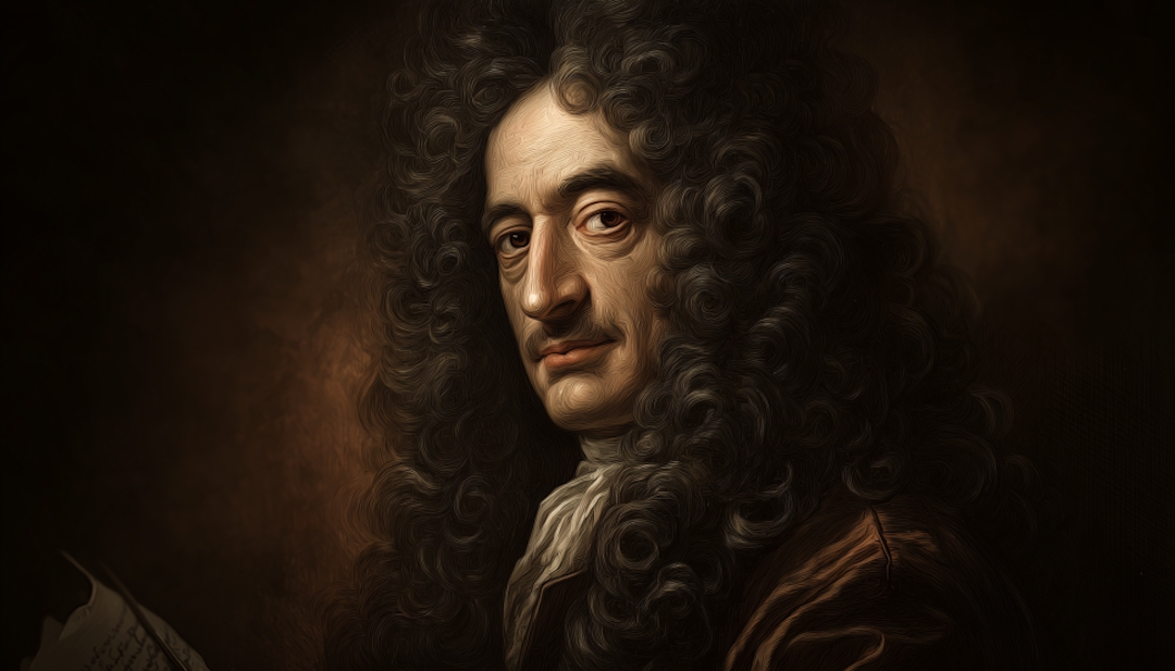 Gottfried Wilhelm Leibniz, German mathematician with estimated IQ 205, one of the smartest people in history.