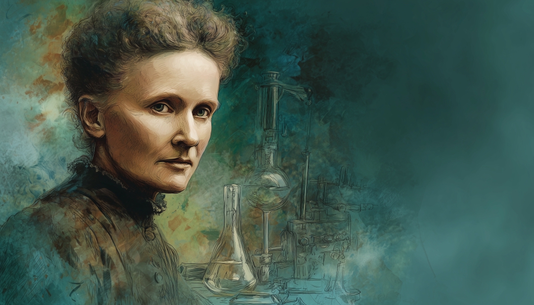 Marie Curie, Polish-French scientist with estimated IQ 190, among smartest people in the world.