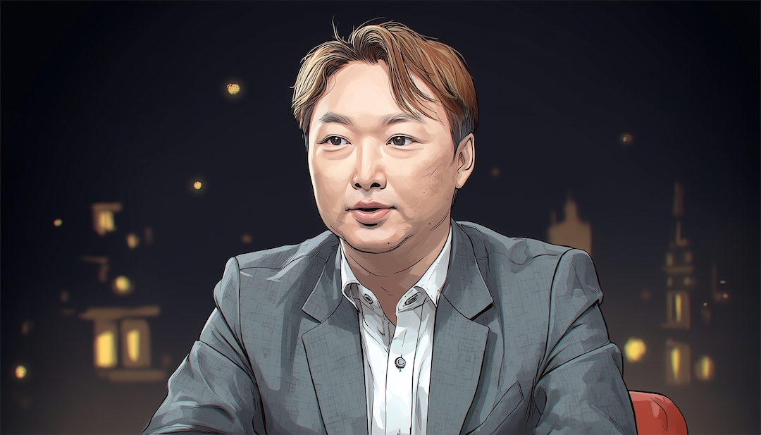 Portrait of Dr. YoungHoon Kim, South Korean intelligence specialist with recorded IQ of 276, representing one of the smartest people in the world.