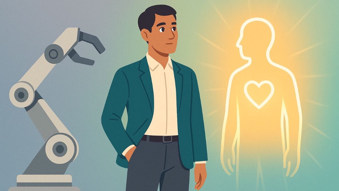 Professional balancing soft vs hard skills development for comprehensive workplace competency.