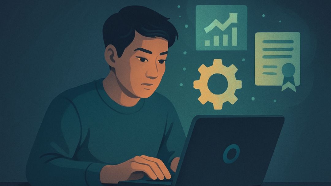 Professional demonstrating hard skills through technical work including data analysis and certifications.