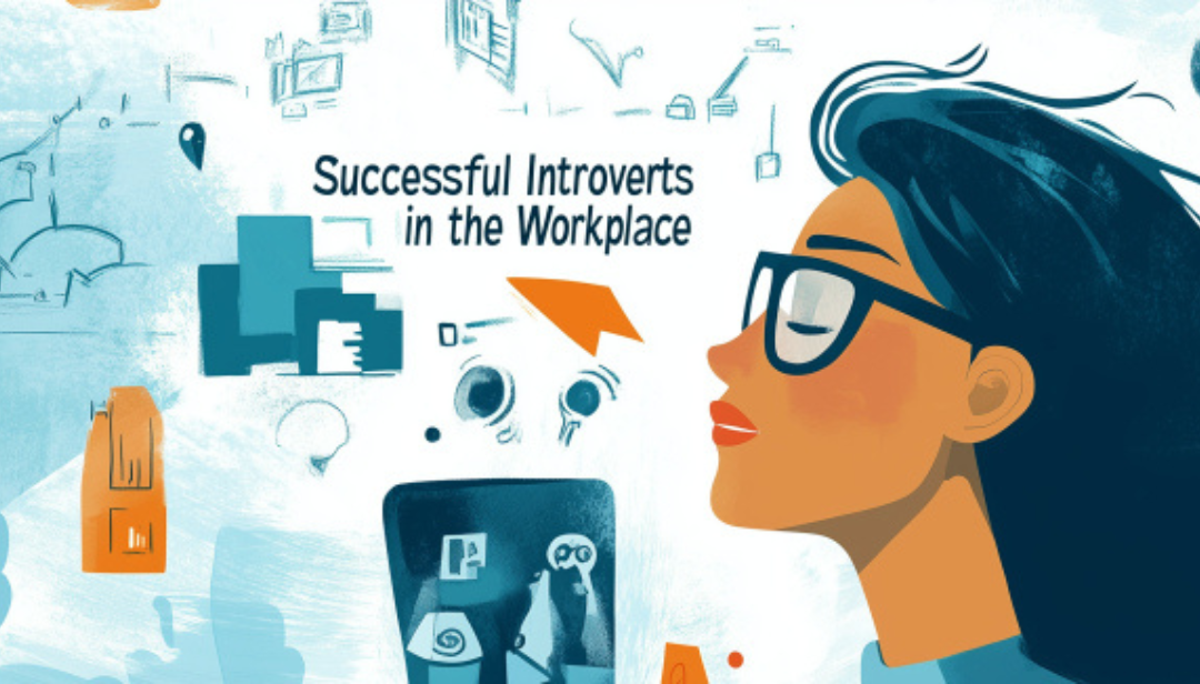 Professional woman showing successful introverts in the workplace.