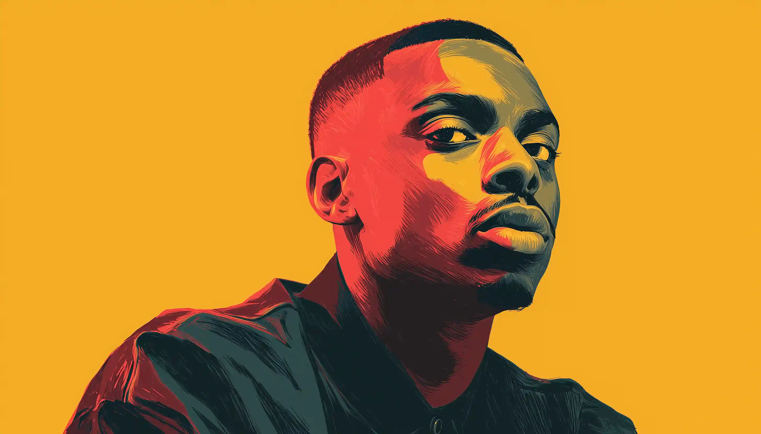 Vince Staples portrait illustration